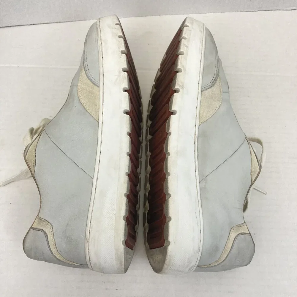 Vionic Elsa Shoes‎ Womens Size 9 Light Gray Leather Comfort Sneakers Casual Low